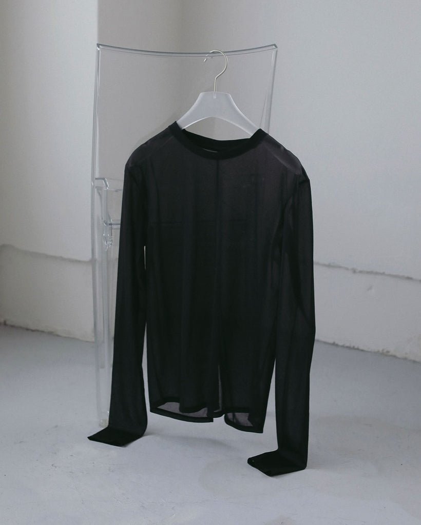 【anuke 2027 SS】Slit Chiffon Tops - 2月下旬頃発送 - Champdelarose