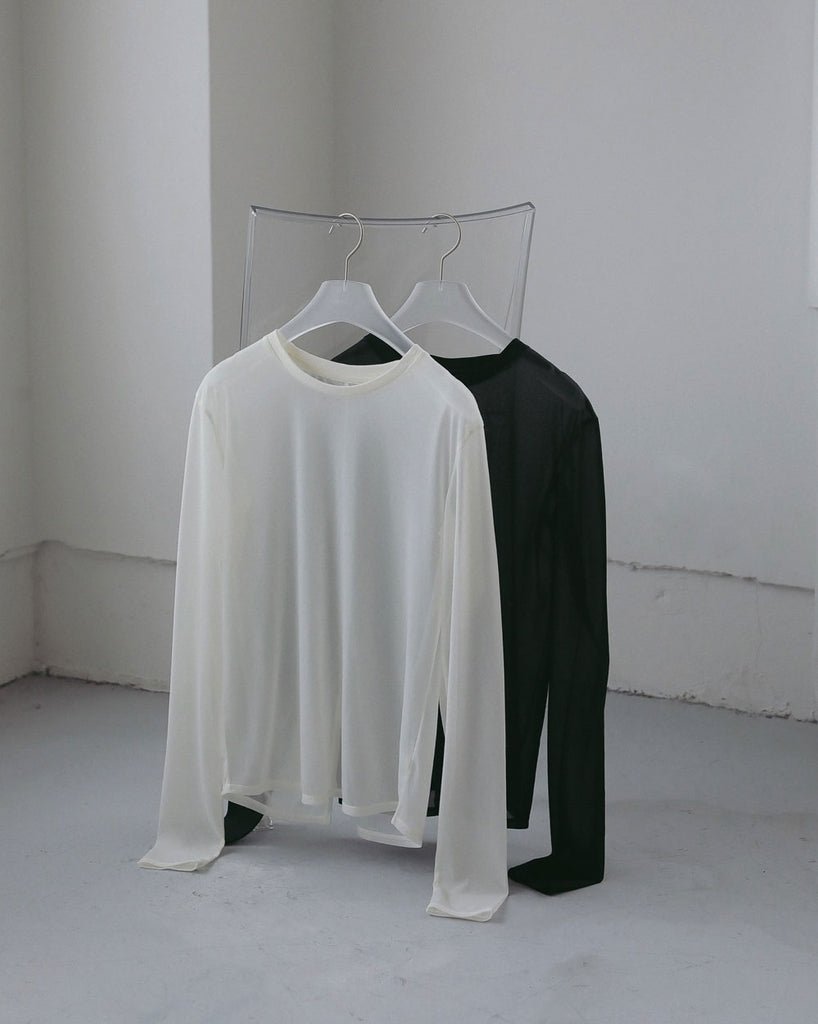 【anuke 2027 SS】Slit Chiffon Tops - 2月下旬頃発送 - Champdelarose