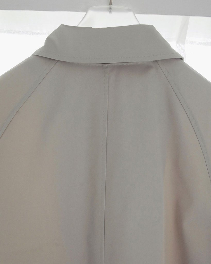 【anuke 2027 SS】Soutiencollar Twill Coat - 2月下旬頃発送 - Champdelarose
