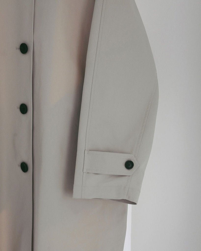 【anuke 2027 SS】Soutiencollar Twill Coat - 2月下旬頃発送 - Champdelarose