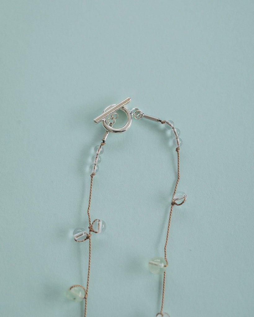 【anuke 2027 SS】Stone Silkcord Necklace - 3月下旬頃発送 - Champdelarose