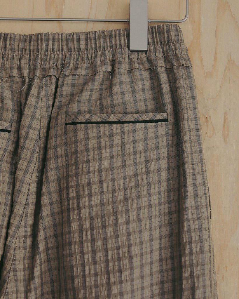 【anuke 2027 SS】Suckercheck Loose Pants - 5月下旬頃発送 - Champdelarose