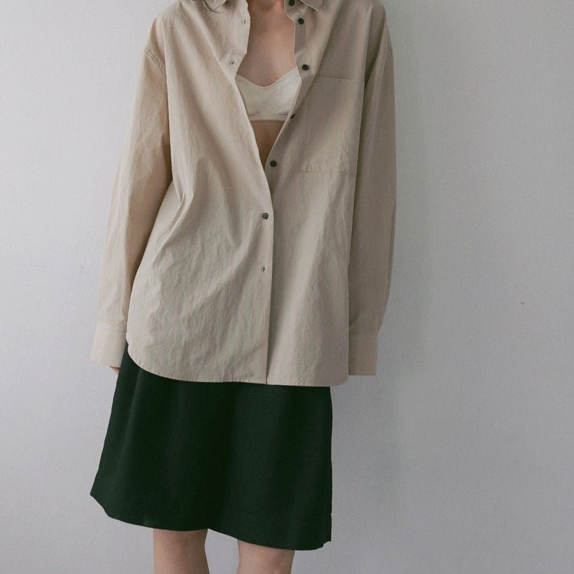 【anuke 2027 SS】Tuck Half Pants - 3月下旬頃発送 - Champdelarose