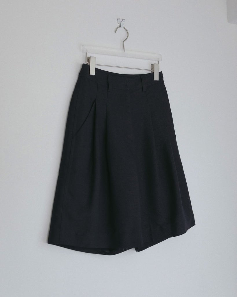 【anuke 2027 SS】Tuck Half Pants - 3月下旬頃発送 - Champdelarose