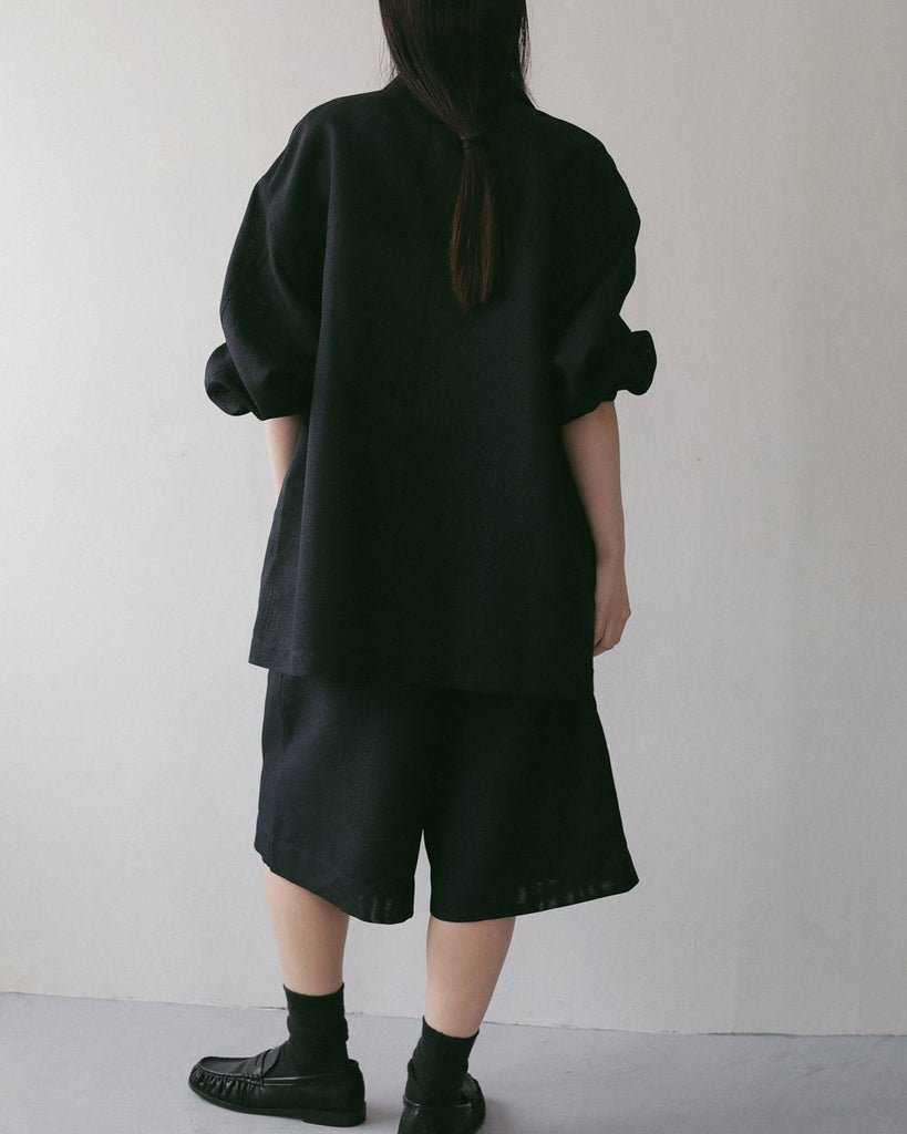 【anuke 2027 SS】Tuck Half Pants - 3月下旬頃発送 - Champdelarose