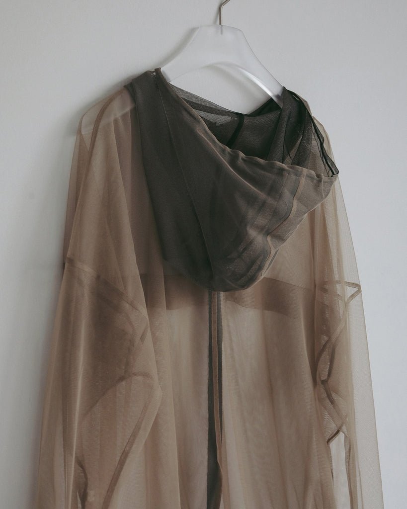 【anuke 2027 SS】Tulle Zip Blouson - 4月下旬頃発送 - Champdelarose