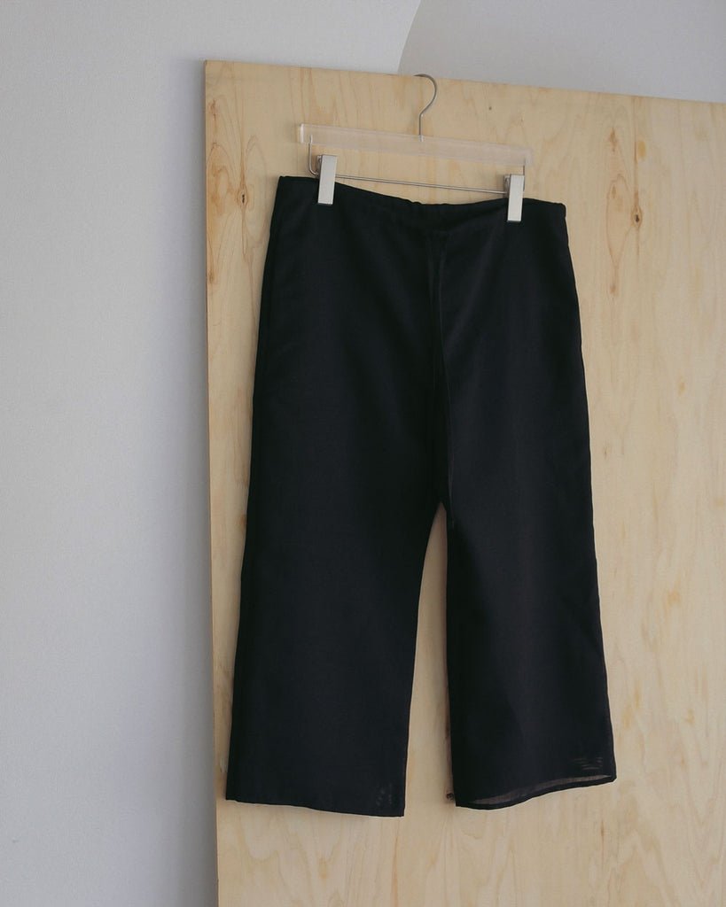 【anuke 2027 SS】Tweed Mesh Capripants - 3月下旬頃発送 - Champdelarose