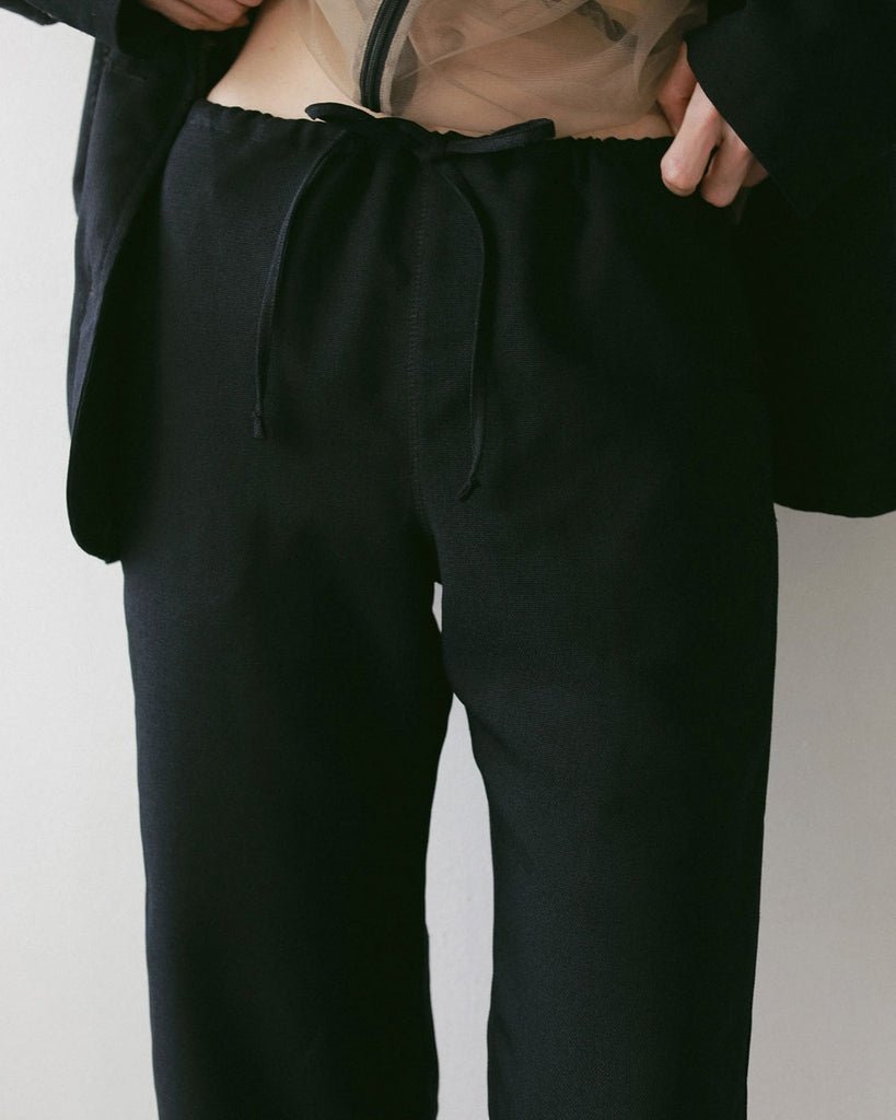 【anuke 2027 SS】Tweed Mesh Capripants - 3月下旬頃発送 - Champdelarose
