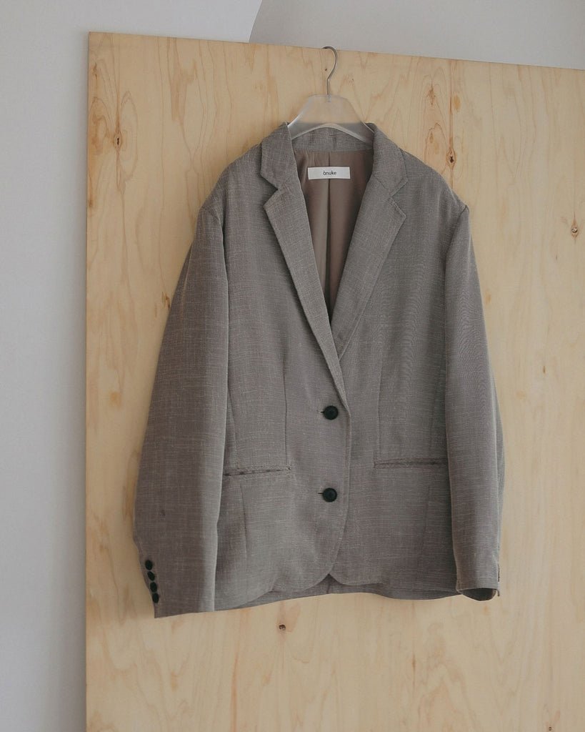 【anuke 2027 SS】Tweed Mesh Jacket - 3月下旬頃発送 - Champdelarose