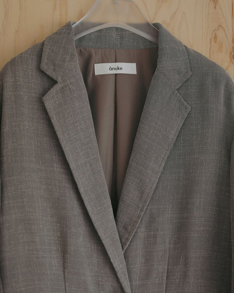 【anuke 2027 SS】Tweed Mesh Jacket - 3月下旬頃発送 - Champdelarose