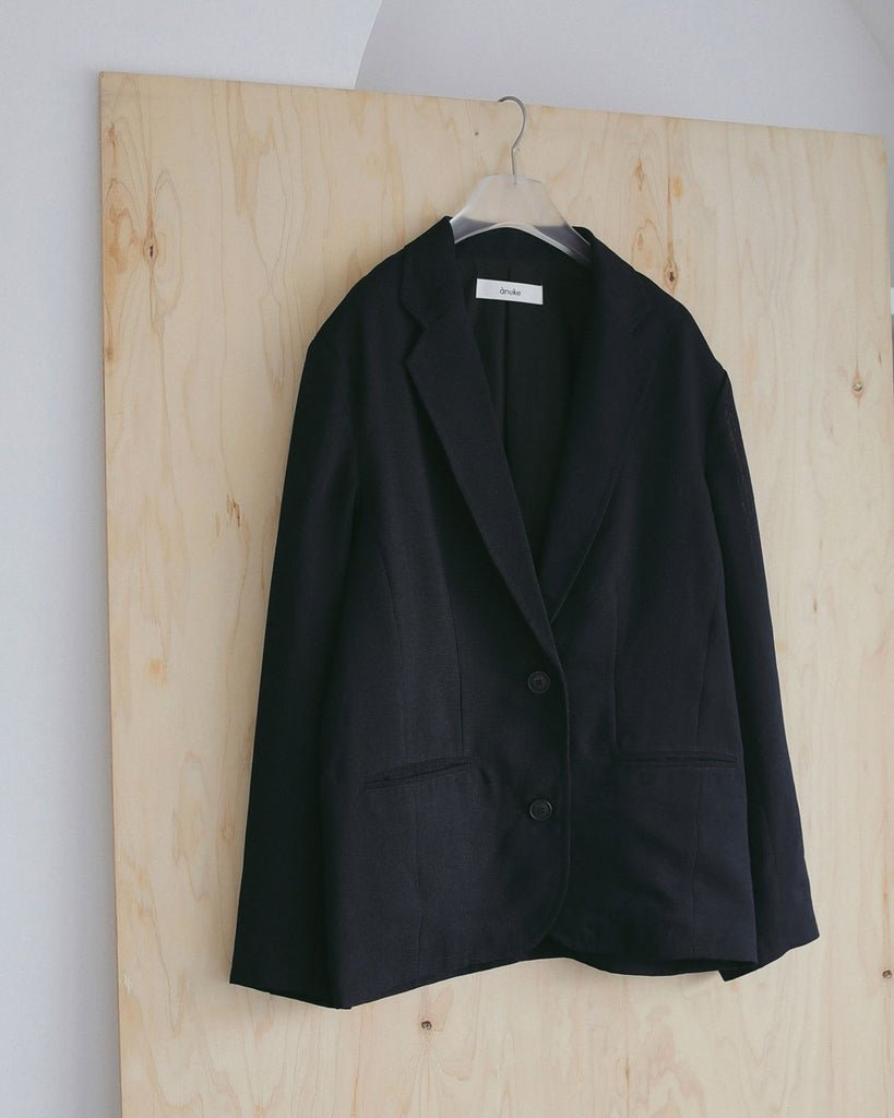 【anuke 2027 SS】Tweed Mesh Jacket - 3月下旬頃発送 - Champdelarose