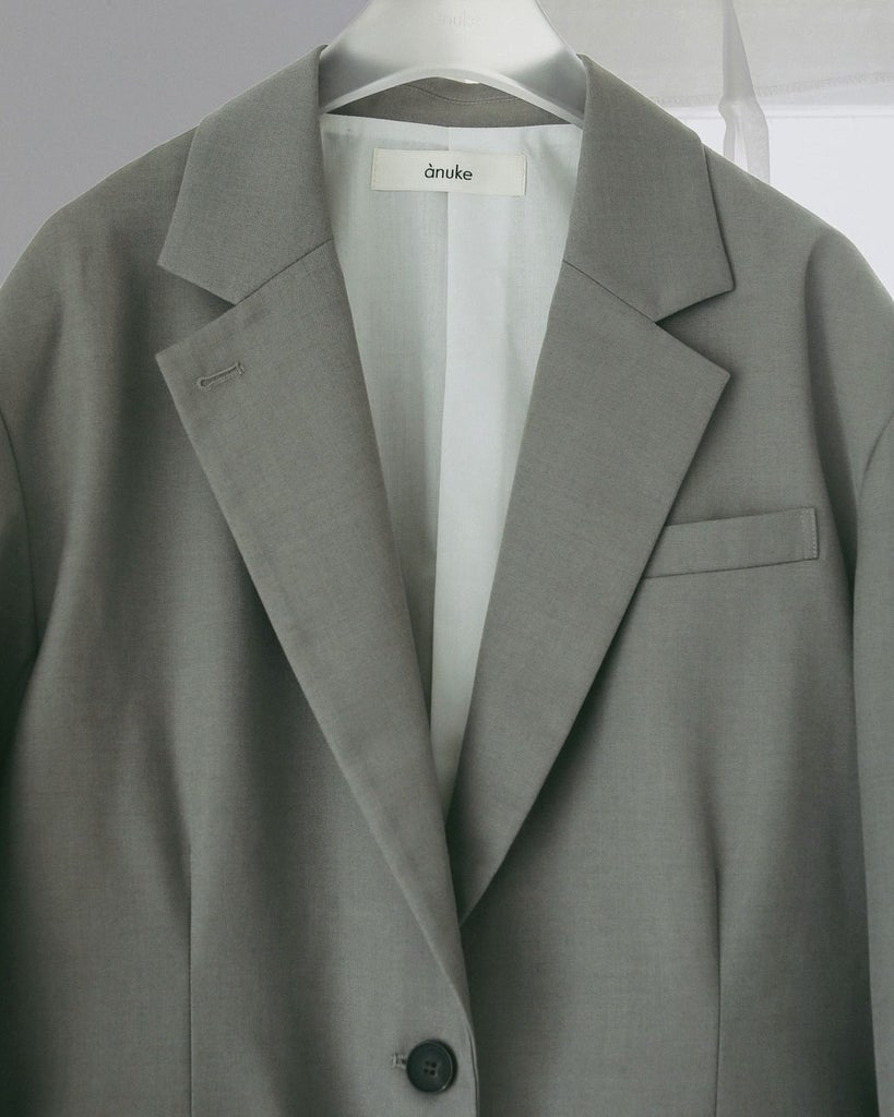 【anuke 2027 SS】Twill Over Jacket - 2月下旬頃発送 - Champdelarose