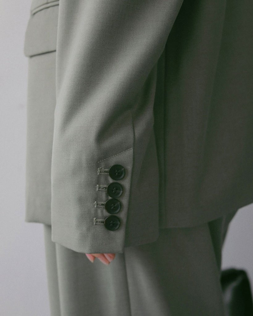 【anuke 2027 SS】Twill Over Jacket - 2月下旬頃発送 - Champdelarose