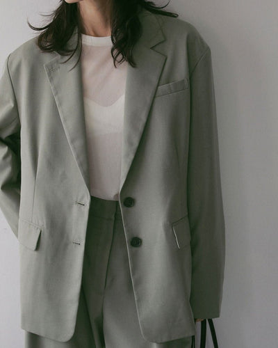【anuke 2027 SS】Twill Over Jacket - 2月下旬頃発送 - Champdelarose