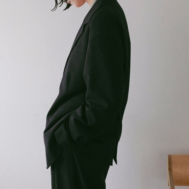 【anuke 2027 SS】Twill Over Jacket - 2月下旬頃発送 - Champdelarose