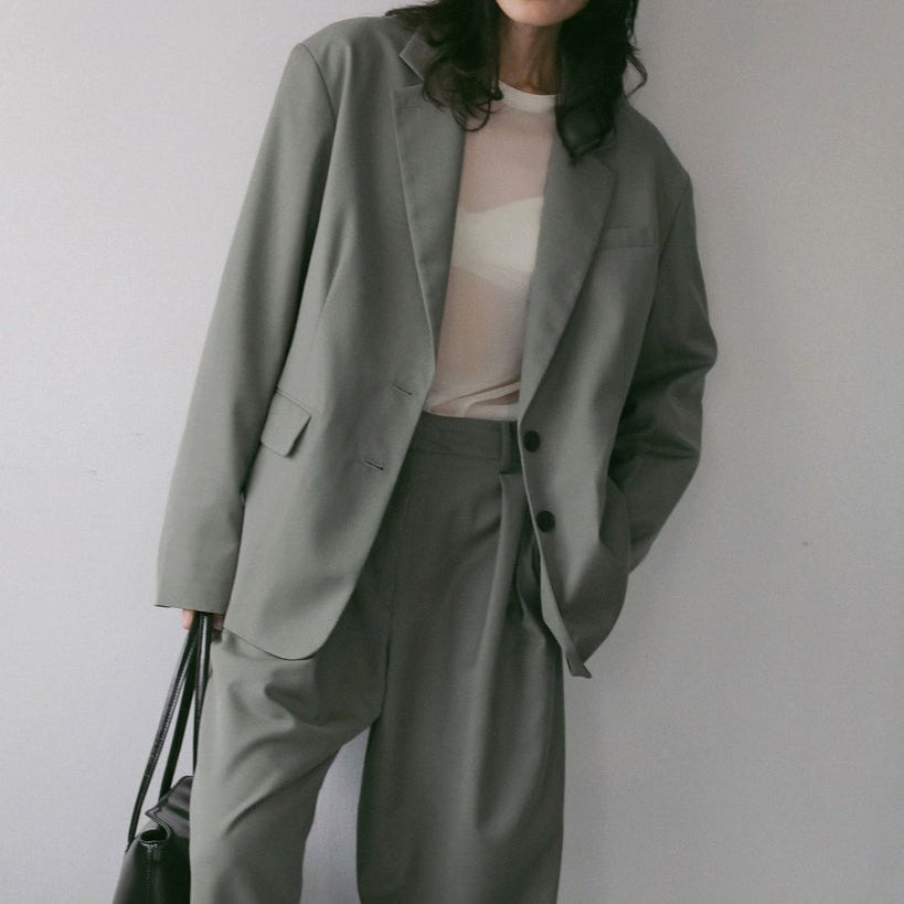 【anuke 2027 SS】Twill Over Jacket - 2月下旬頃発送 - Champdelarose