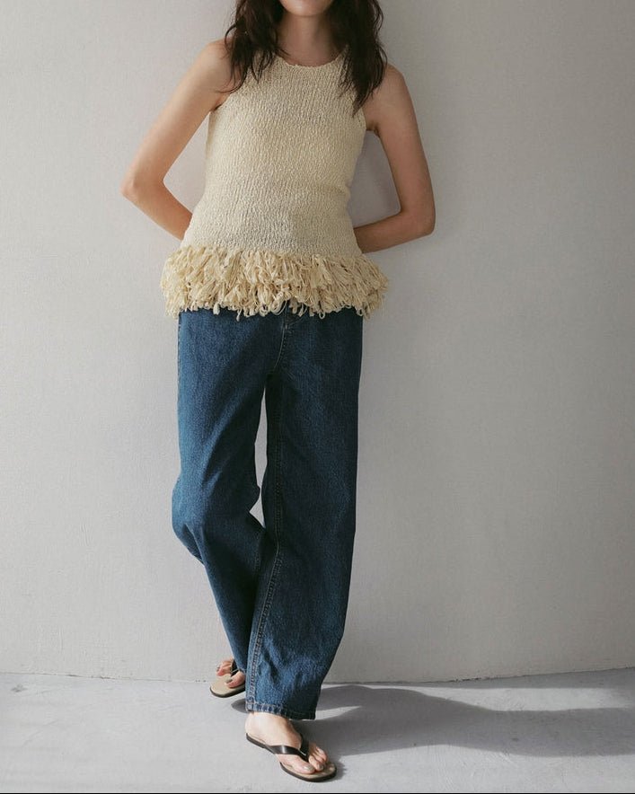 【anuke 2027 SS】Vintage Loose Denim - 4月下旬頃発送 - Champdelarose