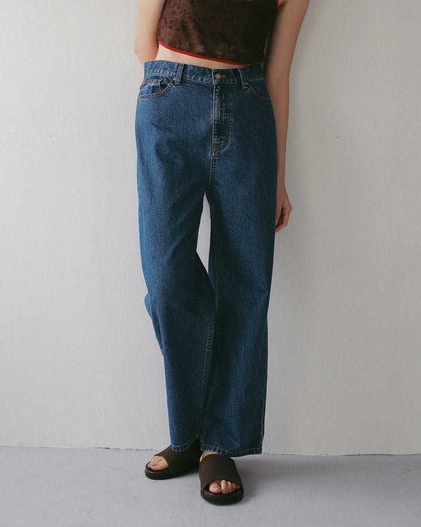 【anuke 2027 SS】Vintage Loose Denim - 4月下旬頃発送 - Champdelarose