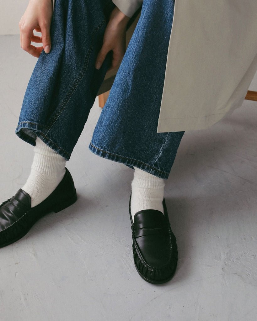 【anuke 2027 SS】Vintage Loose Denim - 4月下旬頃発送 - Champdelarose