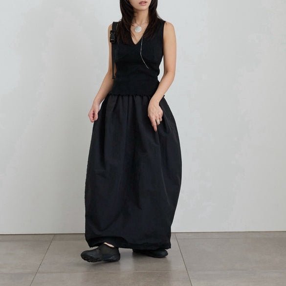 【anuke 2027 SS】Vintage Patternmesh Tanktop - 4月下旬頃発送 - Champdelarose