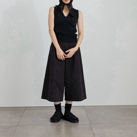【anuke 2027 SS】Vintage Patternmesh Tanktop - 4月下旬頃発送 - Champdelarose