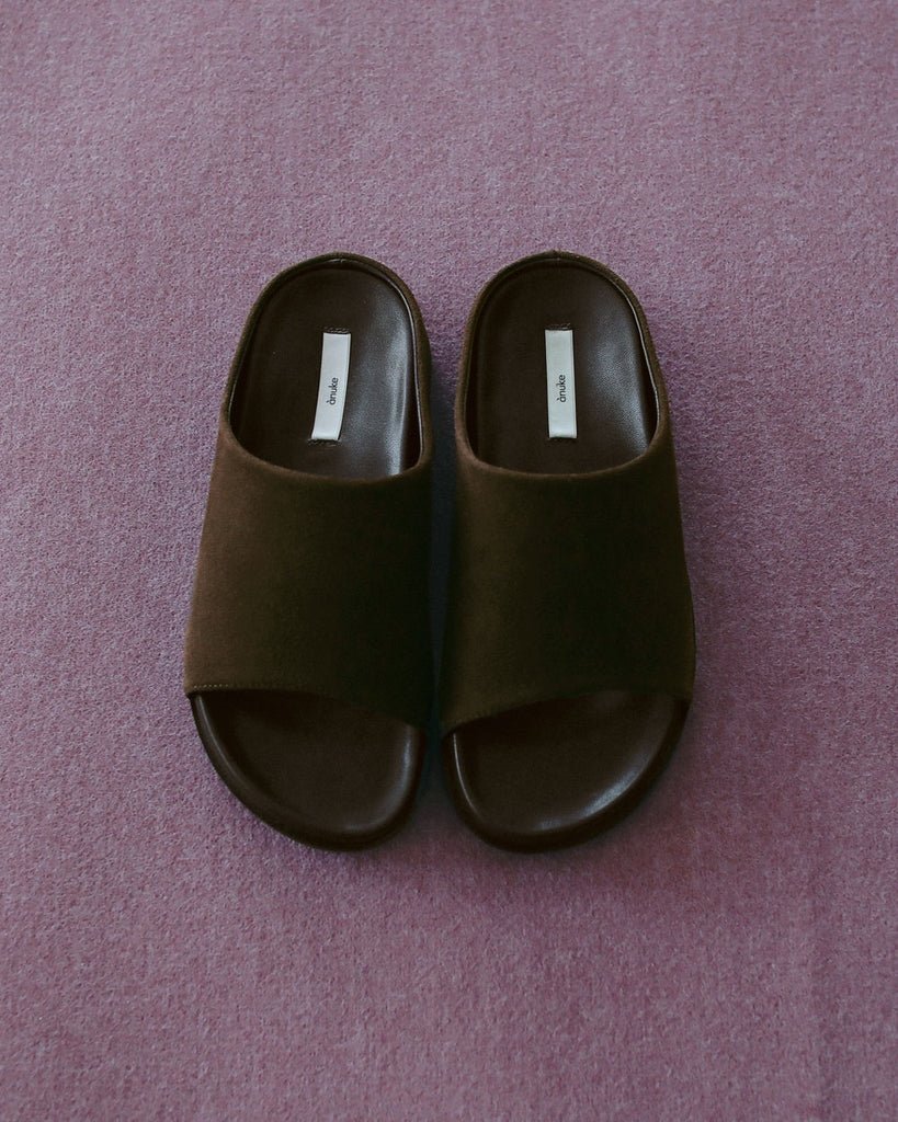 【anuke 2027 SS】Wide Belt Sandals - 3月下旬頃発送 - Champdelarose