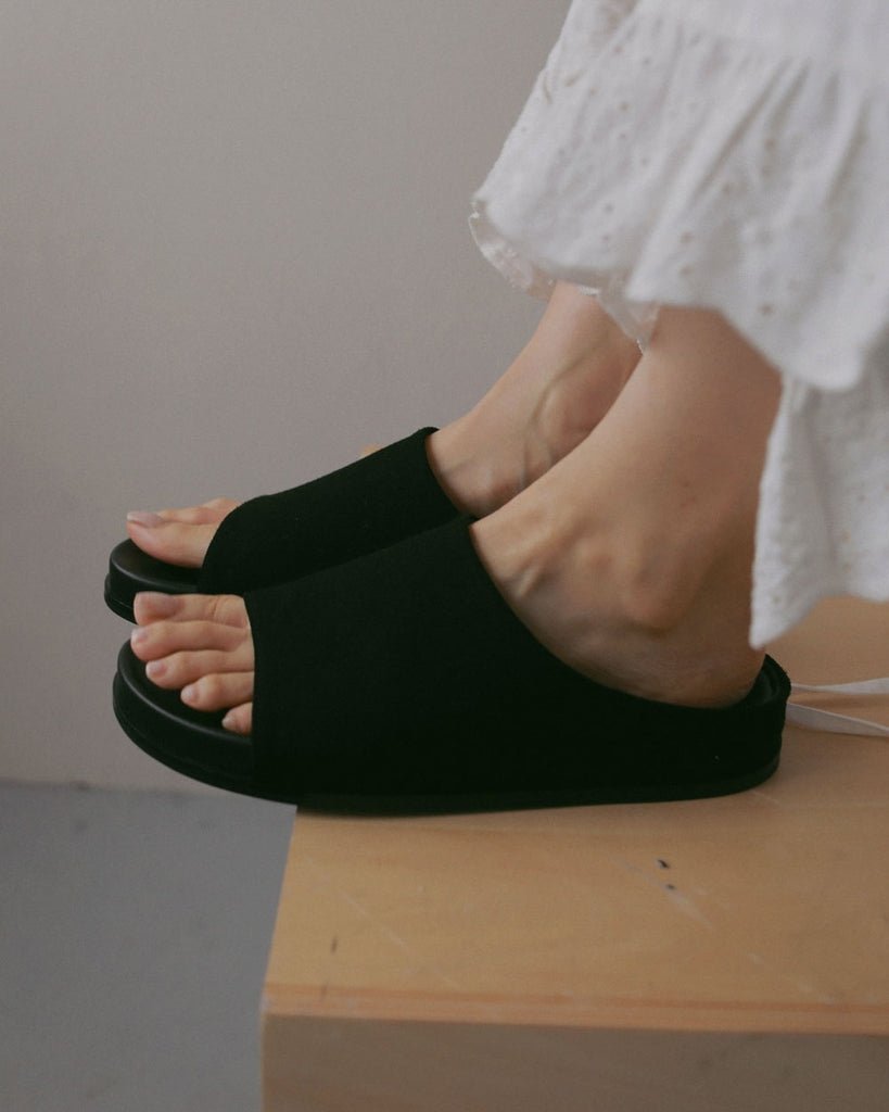 【anuke 2027 SS】Wide Belt Sandals - 3月下旬頃発送 - Champdelarose