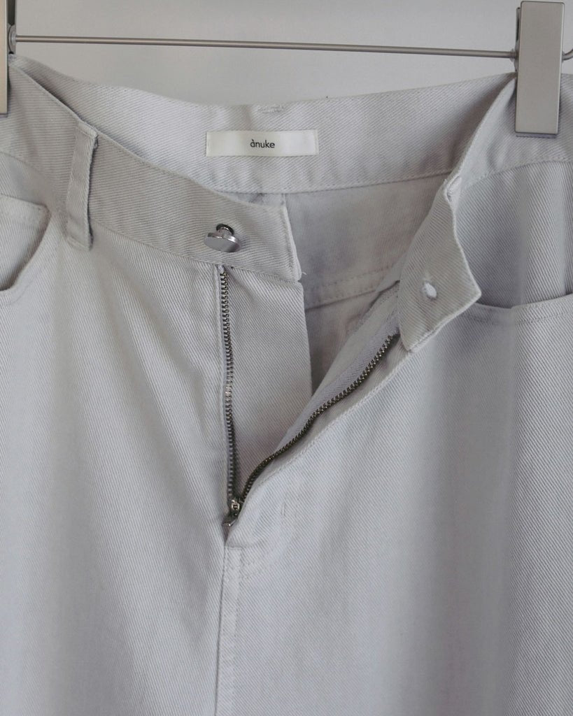 【anuke 2027 SS】Wide Cocoon Denim - 2月下旬頃発送 - Champdelarose