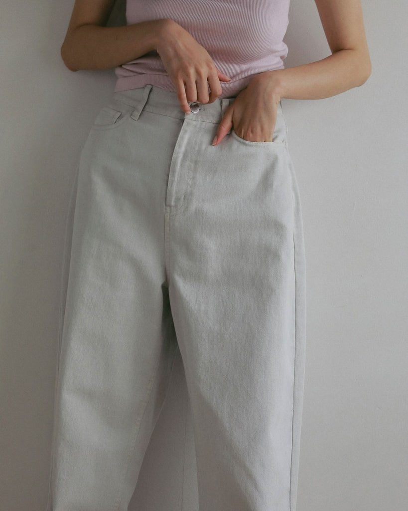 【anuke 2027 SS】Wide Cocoon Denim - 2月下旬頃発送 - Champdelarose