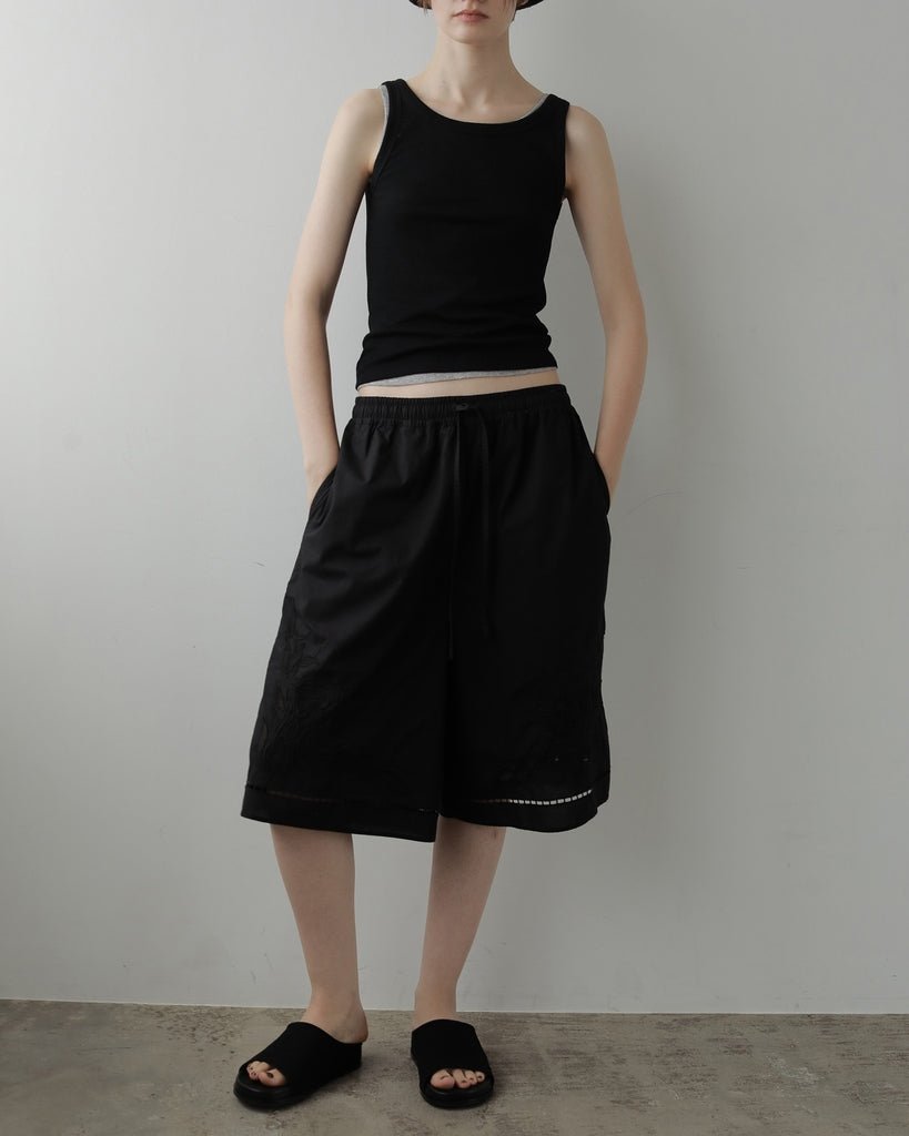 【anuke 2027 SS】Wool Rib Tanktop - 4月下旬頃発送 - Champdelarose