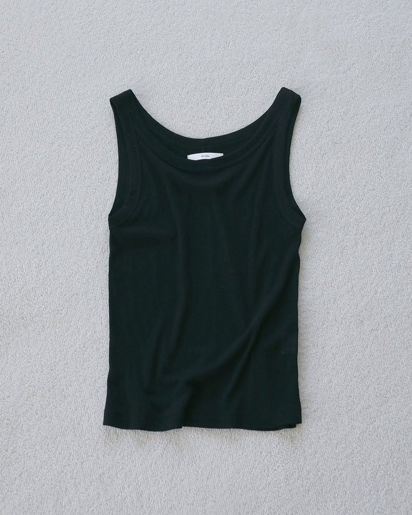【anuke 2027 SS】Wool Rib Tanktop - 4月下旬頃発送 - Champdelarose