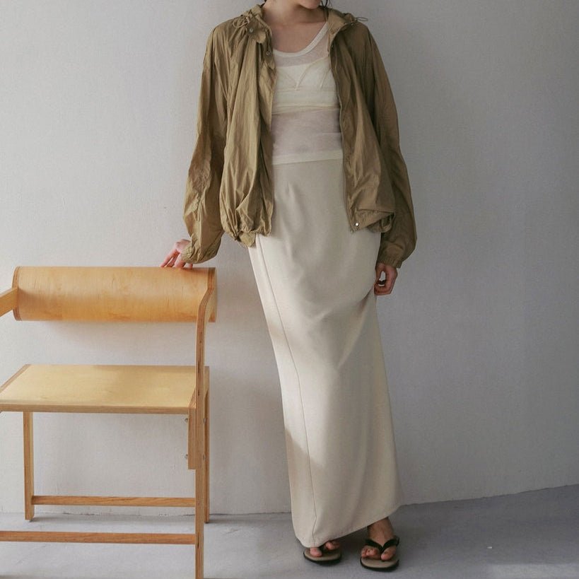【anuke 2027 SS】Wool Rib Tanktop - 4月下旬頃発送 - Champdelarose