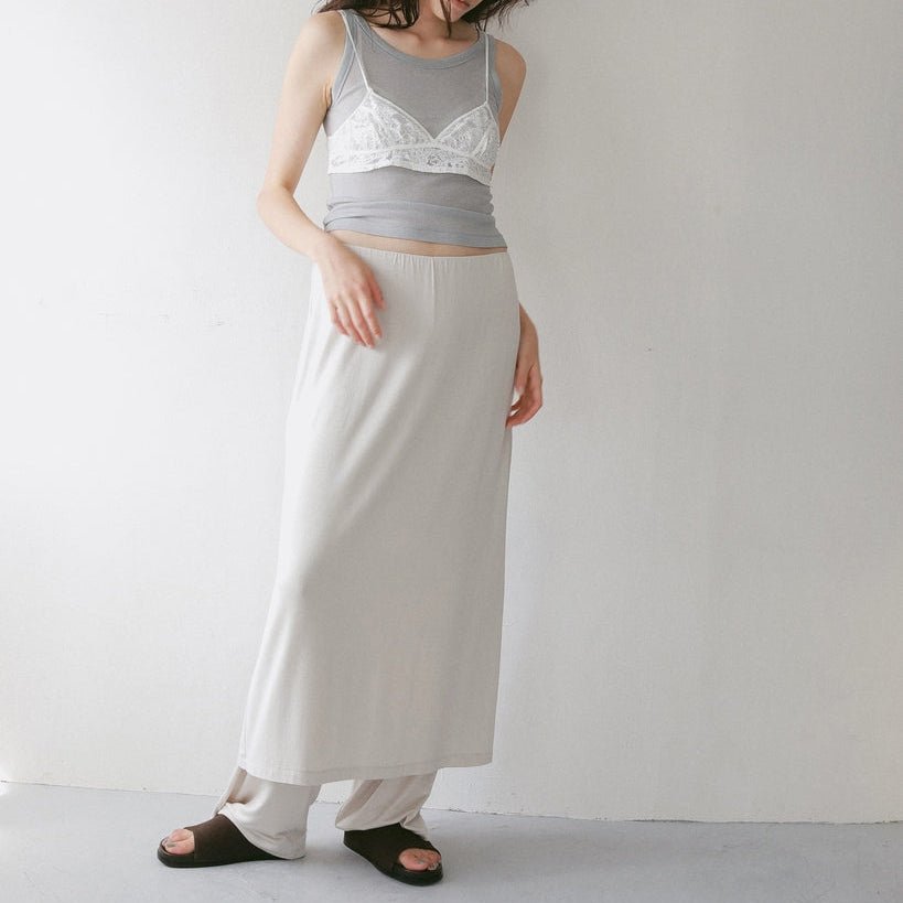 【anuke 2027 SS】Wool Rib Tanktop - 4月下旬頃発送 - Champdelarose