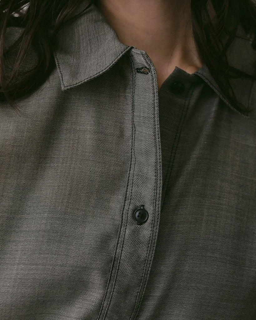 【anuke 2027 SS】Woolchambray Sleeveless Shirts - 4月下旬頃発送 - Champdelarose