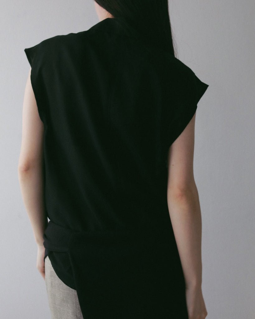 【anuke 2027 SS】Woolchambray Sleeveless Shirts - 4月下旬頃発送 - Champdelarose