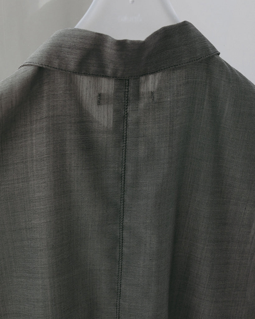 【anuke 2027 SS】Woolchambray Sleeveless Shirts - 4月下旬頃発送 - Champdelarose