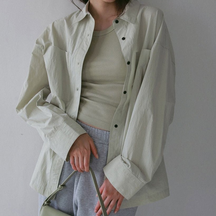 【anuke 2027 SS】Work Over Shirts - 2月下旬頃発送 - Champdelarose