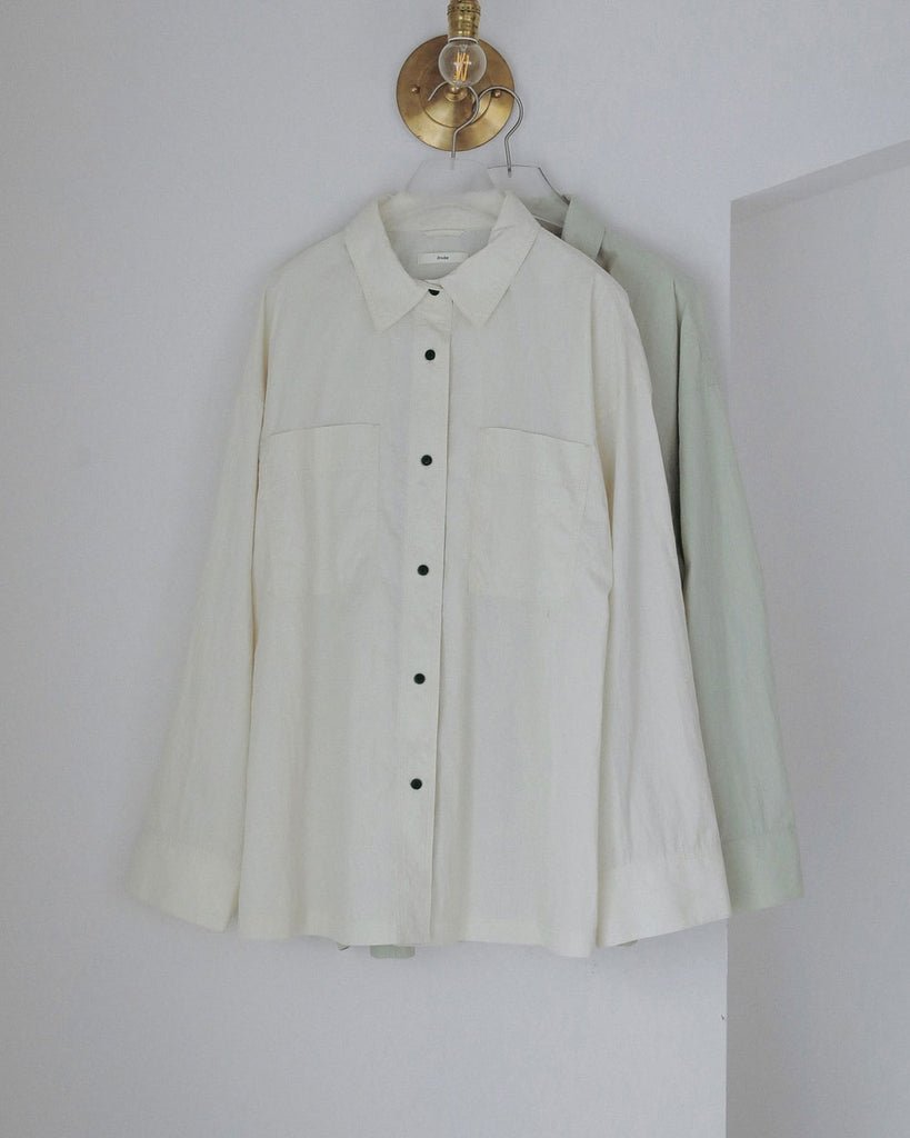 【anuke 2027 SS】Work Over Shirts - 2月下旬頃発送 - Champdelarose