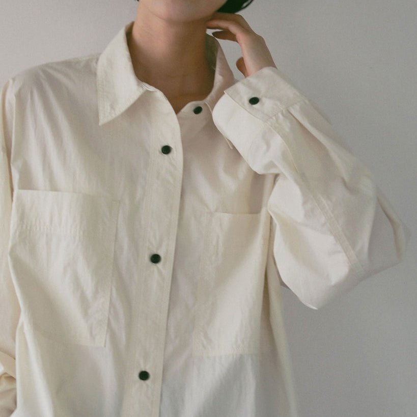 【anuke 2027 SS】Work Over Shirts - 2月下旬頃発送 - Champdelarose
