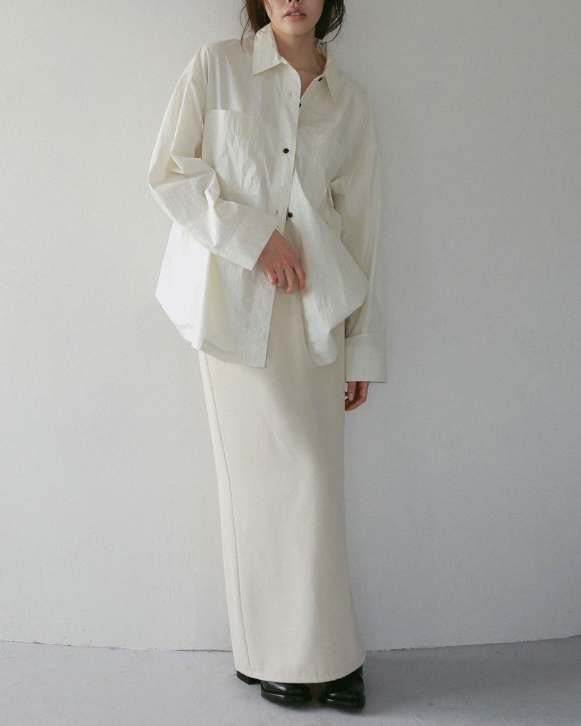 【anuke 2027 SS】Work Over Shirts - 2月下旬頃発送 - Champdelarose
