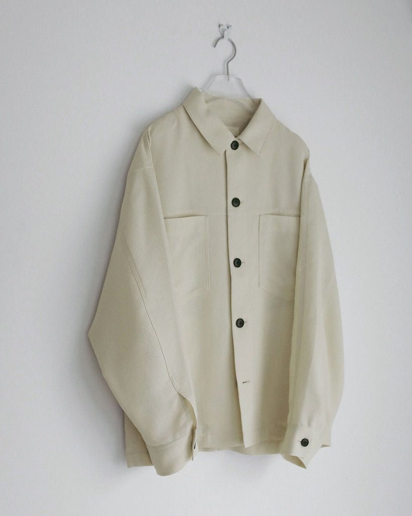 【anuke 2027 SS】Workpocket Over Shirts - 3月下旬頃発送 - Champdelarose