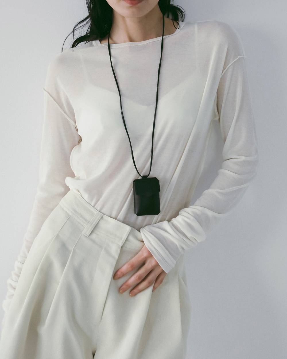 【anuke 26 SPRING / SUMMER】2way Multi Case - Champdelarose