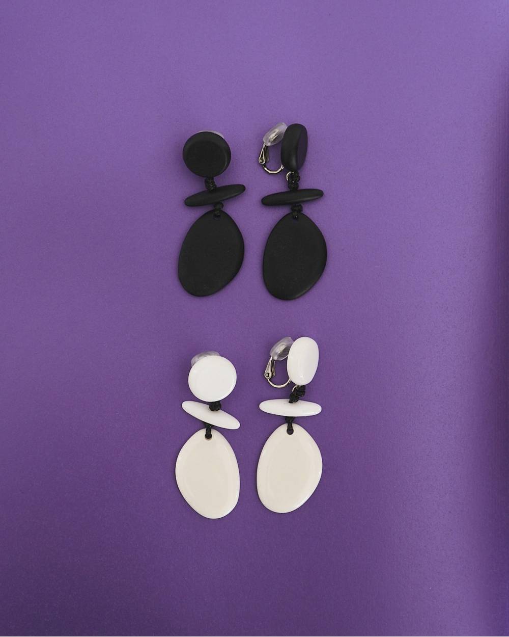 【anuke 26 SPRING / SUMMER】Acrylic Stone Earring - Champdelarose