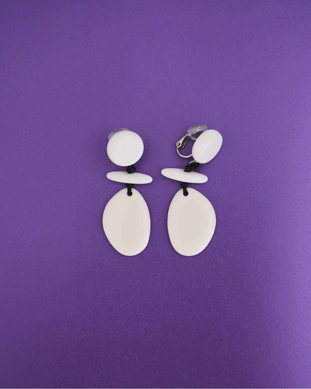 【anuke 26 SPRING / SUMMER】Acrylic Stone Earring - Champdelarose