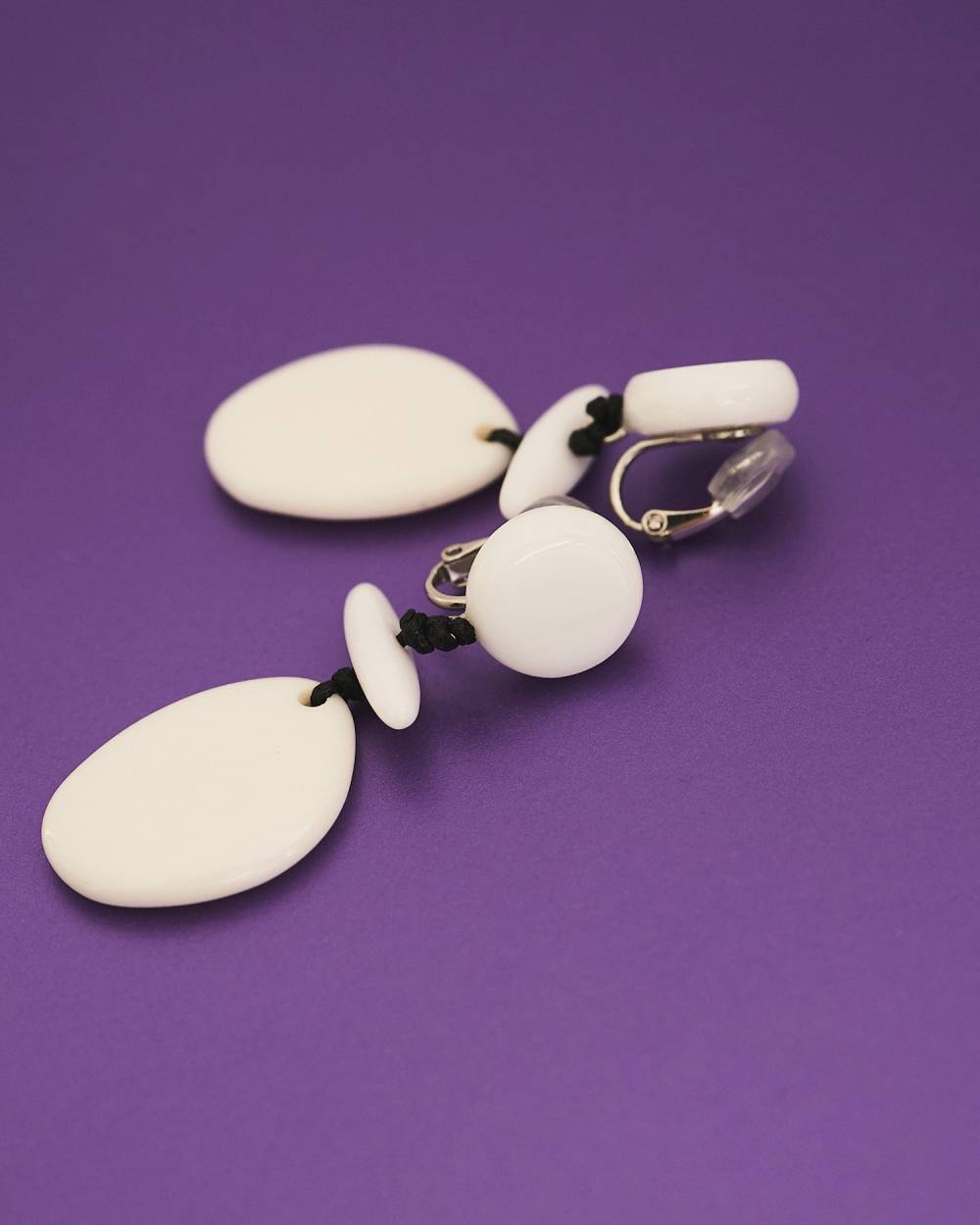 【anuke 26 SPRING / SUMMER】Acrylic Stone Earring - Champdelarose