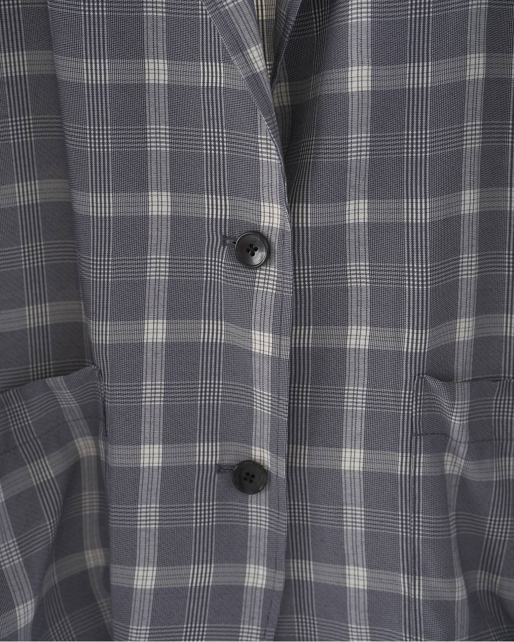 【anuke 26 SPRING / SUMMER】Check Over Jacket - Champdelarose