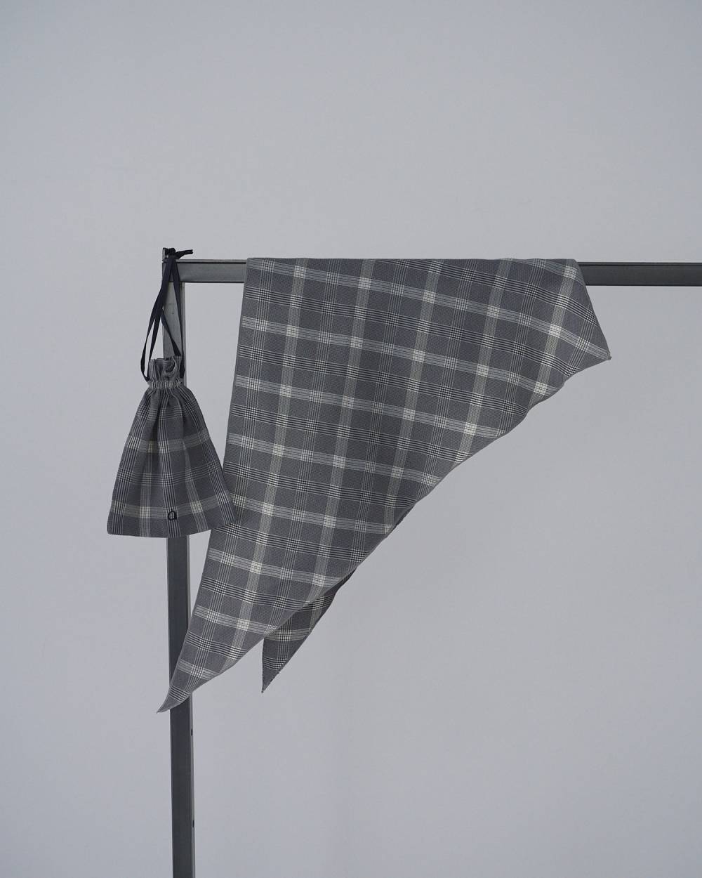 【anuke 26 SPRING / SUMMER】Check Scarf - Champdelarose
