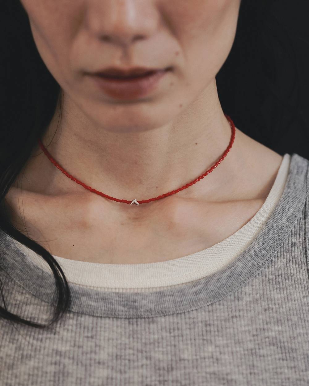 【anuke 26 SPRING / SUMMER】Color Beads Necklace - Champdelarose