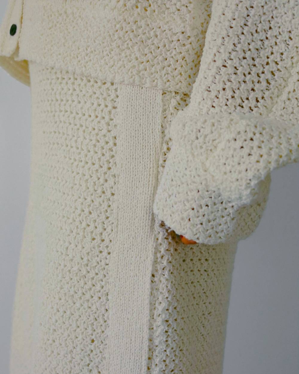 【anuke 26 SPRING / SUMMER】Crochet Knit Skirt - Champdelarose