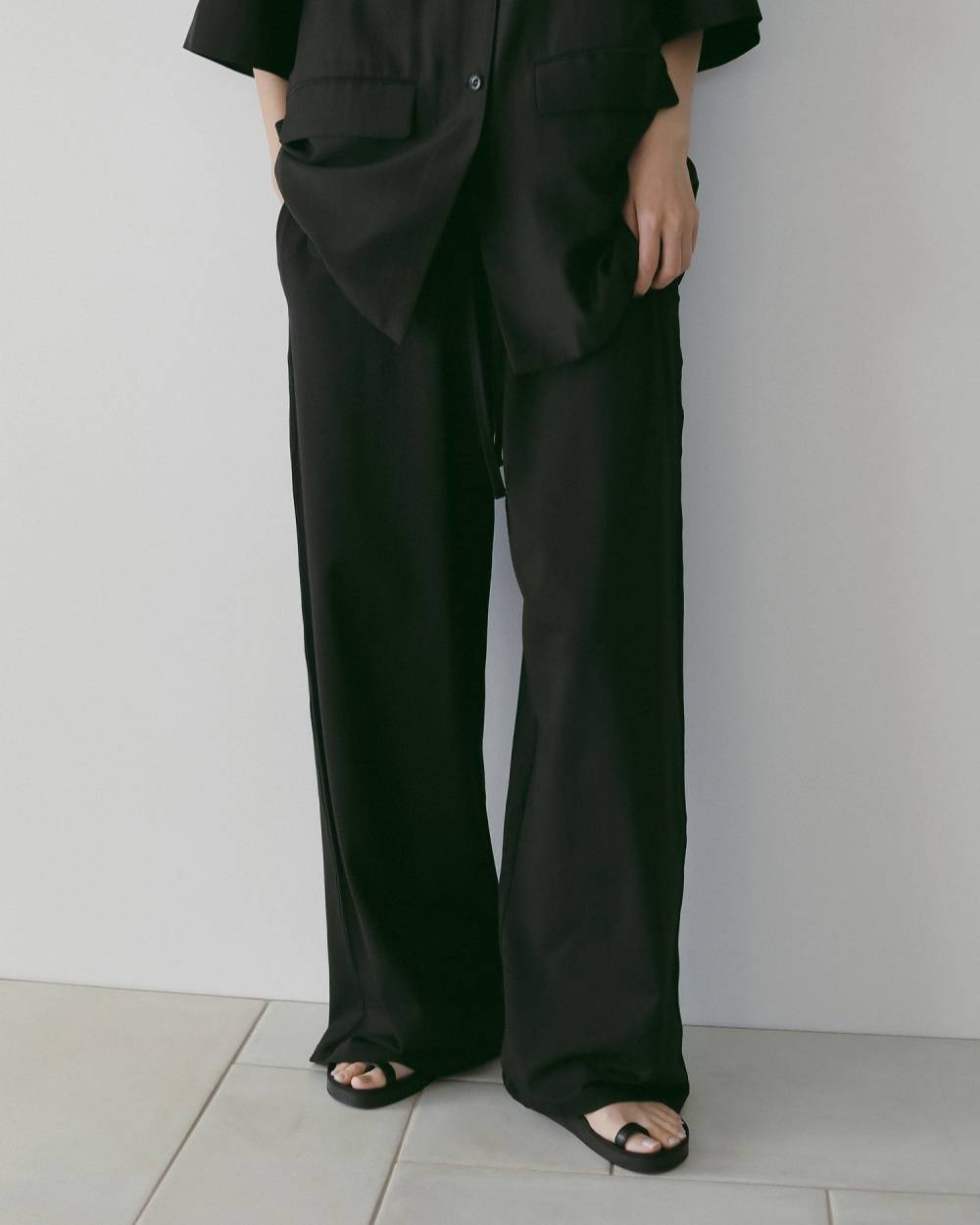 【anuke 26 SPRING / SUMMER】Cut Rough Pants - Champdelarose
